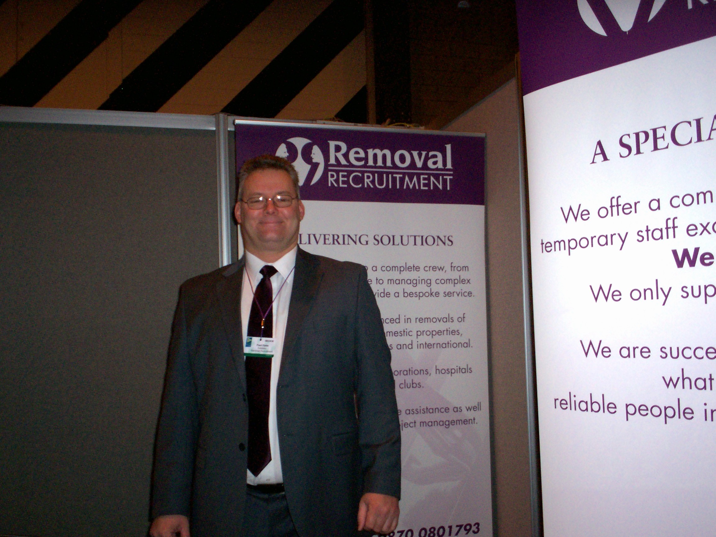 Removal Recruitment ltd at Movers and Storage show